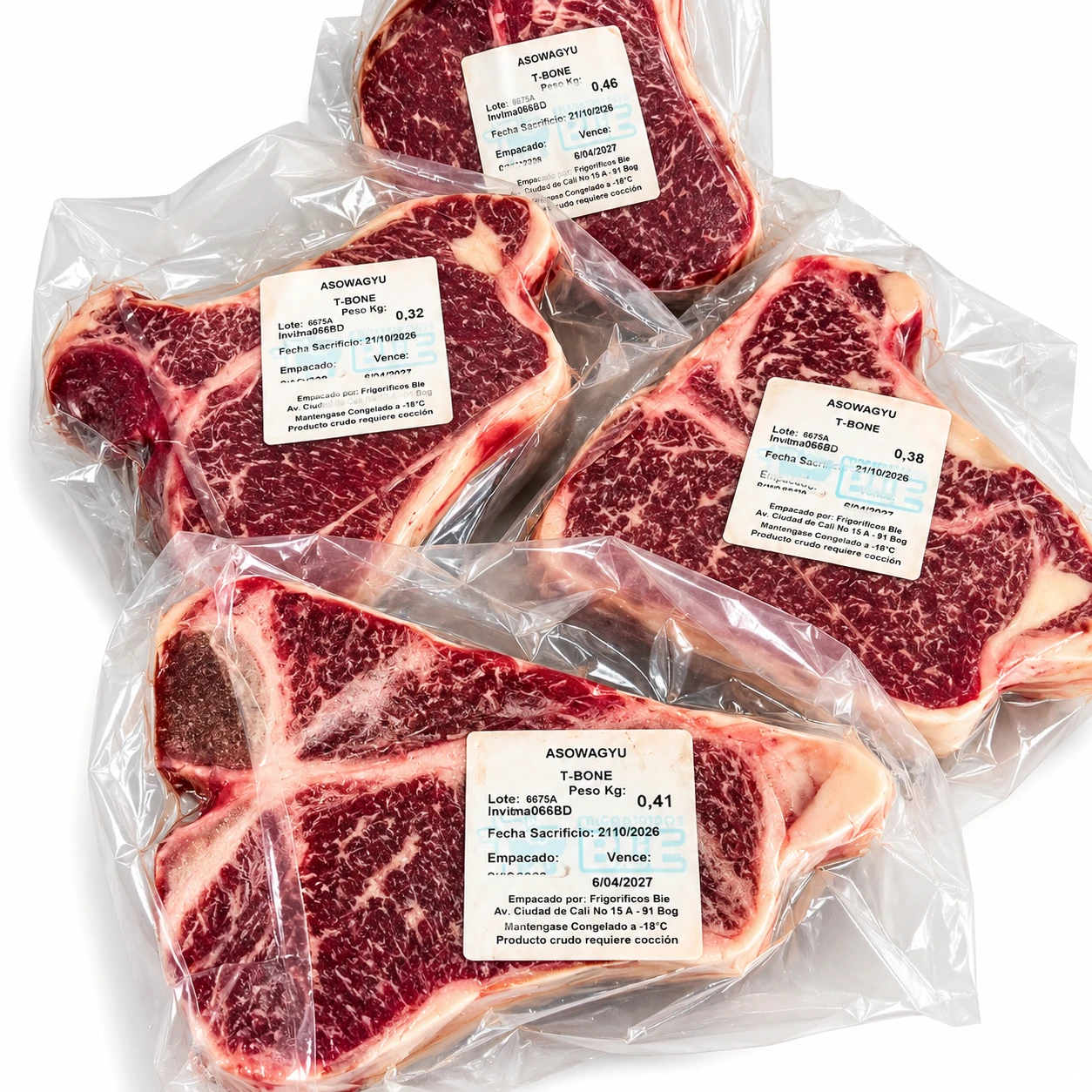 Pack de 4 T-bones wagyu